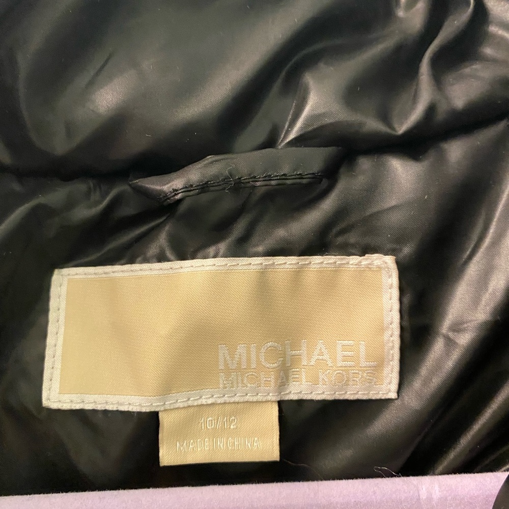 Micheal Kors Girl Puff Jacket.
